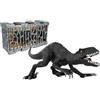 ZANIMO & CO - T-Rex con una gabbia - 033068 - Nero - Plastica - Dinosauro - Giocattolo per bambini - Realistico - Miniatura - Assortimento di animali - A partire dai 3 anni