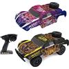 TURBO CHALLENGE - Wild Speeder - 4X4 - 1/14 - 098425 - Auto Telecomandata - Gialla e Rosa - Pronta per l'Uso - 2 Batterie e 2 Guscio - Ricaricabile e Batterie Incluse - Plastica - A Partire dai 8 anni