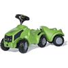 Rolly Toys Set Babyrutscher con rimorchio rollyMinitrac Deutz Agrokid (scivolo con vano portaoggetti, profilo ergonomico del veicolo, volante con clacson, adatto da 1 anno e mezzo) 135899