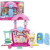 PLAYTIME CRY BABIES Cucina Di Chloe, Bambola con Mini Playset della Cucina Di Chloe, Con 14+ Accessori, Piange Lacrime Vere con Funzione Magica, Bambini dai 4 ai 6 Anni