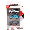TURBO CHALLENGE - Assortimento di 3 Auto - Die Cast - 021020 - Auto a Ruote Libere - Modello Casuale - Metallo - Giocattolo per Bambini - Auto - Regalo - A partire dai 3 anni