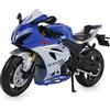 TURBO CHALLENGE - Moto Suzuki GSXR 1000 - Die Cast - 029932-1/12 - Veicolo a Ruote Libere - Blu - Metallo - Giocattolo per Bambini - Regali - A partire dai 3 anni