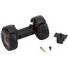 Faller 163013 Assale Anteriore Completamente assemblato per trattori (con Ruote), Kit modellini Accessori, Multicolore