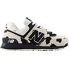 New Balance Sneakers 574 Black/Linen animalier