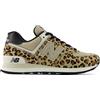 New Balance Sneakers 574 Stoneware animalier