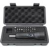FAMEX 10897 Chiave dinamometrica 1/4 (6,3 mm) - Cacciavite dinamometrico - Avvitatore, campo di misurazione 1-6 Nm - con punte a vite - Sistema con scatto