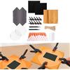 Kit per la pulizia delle carte collezionabili, pinzette e accessori per