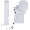 AiQInu Copertura Stendibiancheria Rotante, Copristendino per Esterno Impermeabile, Resistente e Anti-Strappo, 16 x 16 x 165 cm, Copertura Protettiva per Stendino, Telo Copri Stendibiancheria