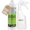 BIOLAB Detergente concentrato per lamelle 1:20 (1 litro più flacone spray) per persiane e Raffstore, detergente per lamelle e persiane