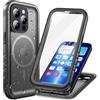 Cozycase Cover TOP Antiurto IP68 Impermeabile Per iPhone 13 Pro Per Magsafe Militare Resistente 360 Integrale Subacquea Antipolvere Rugged Custodia Magnetica Waterproof Case Per iPhone 13 Pro, Nero/M