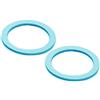 Giannini Giannina C968 - Guarnizione per caffettiere modello da 9/12 tazze, Blu, 2 Pezzi