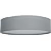 Smartwares Plafoniera Ranex 6000.544 Mia - 40 cm - Grigio, metallo;metallo/tessuto/plastica