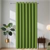 Joydeco Tende Oscurante per Interni 1 Pezzi L 140 x A 240 CM, Tenda Porta Termiche Isolante con Occhielli per Soggiorno e Camera da Letto Moderne, Verde