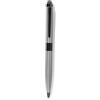 NEO+ QUALITÀ 2-in-1 pennino capacitivo per touch screen e penna a sfera con astuccio e refill (Metallico)