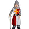 Boland - Costume da cavaliere Sir Irving per bambini, 3-4 anni | Costume da cavaliere a 5 pezzi, Carnevale, feste a tema e giochi di ruolo, fiabe, principe