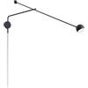ARTEMIDE lampada da parete con braccio IXA WALL XL PLUG - 1117010A