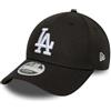 New Era Berretto da baseball MLB MLB Los Angeles Dodgers per adulti, nero