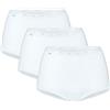 Sloggi Basic+ Maxi 3p, Slip Donna, Bianco (White), 4