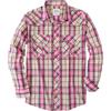Dubinik® Camicia Uomo Quadri Bottoni Vintage Casual Camicia con Bottoni Automatici Western Camicia Cowboy Uomo Regular Fit