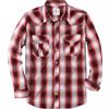 Dubinik® Camicia Uomo Quadri Bottoni Vintage Casual Camicia con Bottoni Automatici Western Camicia Cowboy Uomo Regular Fit