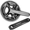 Shimano - FC-RS520 Serie di guarnitura 2 x 12 velocità 50-34Z Nero, Ciclismo Unisex-Adulti, Colore, Taglia -