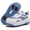 YINGCSM Scarpe con Rotelle Scarpe Pattini Bambino Bambina Scarpe con Rotelle 4 Rotelle a Scomparsa Scarpe Sportive
