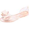 TangDao Durchsichtige Sandalen für Damen für den Sommer Flache Sandalen für Damen Strandschuhe für Damen