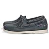 Sebago DOCKSIDES PORTLAND CRAZY H, Scarpe da Barca, Uomo, Blu (Navy 908), 41 EU