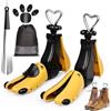 Ostyel 2 Pezzi Allarga Scarpe Donna Uomo, Regolabile Lunghezza e Larghezza Allargatore per Scarpe, Allargascarpe Professionale per Stivali, Sneakers, Scarpe da Ginnastica, Scarpe da Trekking (Giallo, 36-41)