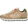 SUN68 Uomo Sneakers Basse Z36101 Pelle Beige 41