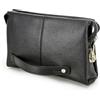 Contacts Uomo Pelle Porta Carta d'Identità Organizer Pochette per Uomo, Grande Capacità con Blocco Antifurto Viaggio Passaporto Portafoglio Telefono Porta-carte Borsa con Cinturino