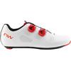 Northwave Revolution Scarpe Ciclismo Strada Unisex, Suola Morph Carbon, Doppio SLW3, Scarpe Bici da Corsa, White Red EU 41.5