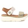XTI - Sandali Donna Kaki - Scarpe comode e versatili - Moda casual - Modello 14398603 (Misurare 37)