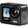 Nilox, Action Cam 4K Dive, Action Camera 4K/60fps, Doppio Schermo con Touch Scre