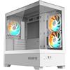 GIGABYTE GB-C201PI Case Bianco RGB USB 3.2 Microfono Integrato