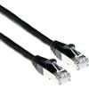 ACT Black 15 metri di cavo patch LSZH SFTP CAT6A senza strappi con connettori RJ45 CAT6A S/FTP LSZH SNG BK 15.00M (FB7915)