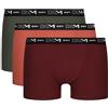 DIM Set di 3 Boxer da Uomo Cotone Elasticizzato Traspirante | vestibilità ottimale | Senza Etichetta