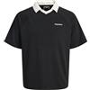 JACK & JONES Camicia Polo Stampato | Loose Fit, Stampato, Maniche corte, Casual, Temperatura massima 30°C ciclo delicato