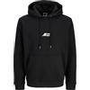 JACK & JONES Jcotier Print Sweat Hood Jcotier Print Sweat Hood Uomo (Pacco da 1)
