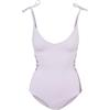 Urban Classics Costume da Bagno da Donna, Modello Rib, Colore Viola, S