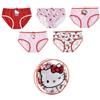 CERDÁ LIFE'S LITTLE MOMENTS Set di Mutandine da Bambina Hello Kitty Single Jersey - Set Mutandine Hello Kitty con Motivo per Bambini, per Uso Quotidiano, Multicolore, 4-5 Anni