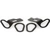 Puig 9319N Supporto Freccia Originale specifico per modello, Nero