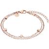 TOM TAILOR - Bracciale da Donna in Acciaio inox - Rosé - TT-B0023