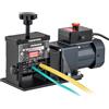 CREWORKS Macchina Spelacavi Elettrico a 8 Canali con 5 Lame per Fili da 1,5 a 17 mm Spelafili Elettrica con 40W Motore Interamente in Rame per Riciclaggio 30m/min