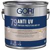 Gori 79 ANTI UV - Finitura legno incolore Anti-UV all'acqua, 5.0 kg
