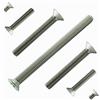 AGBERG - Viti a testa svasata M2 x 8 mm (100 pezzi) con impronta a croce Z, in acciaio inox VA A2 V2A, filettatura completa in acciaio inox, DIN 965, ISO 7046