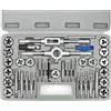 QWORK® 40-pezzi Set di maschi filettatori e filiere metriche - M3-M12 - per tagliare nuovi fili e riparare fili danneggiati