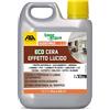 FILA Surface Care Solutions, GLOSSYWAX, Eco Cera ad Effetto Lucido per Pietra, PVC, Laminati, LVT etc., Non Necessita di Essere Lucidata, 1L