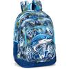 Franco Cosimo Panini WWF - Zaino Scuola Ufficiale WWF, 2 Ampi Vani, 1 Tasca Frontale, 2 Tasche Laterali n Rete, Spallacci Imbottiti, Retro e Fondo Termoformati, Chiusure a Zip, 32x43Hx23cm