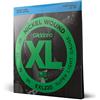 D'Addario Corde per Basso Elettrico XL Nickel 40-95, Set 4 Corde | Le corde per basso elettrico XL Nickel offrono timbro brillante, feeling uniforme e lunga durata.